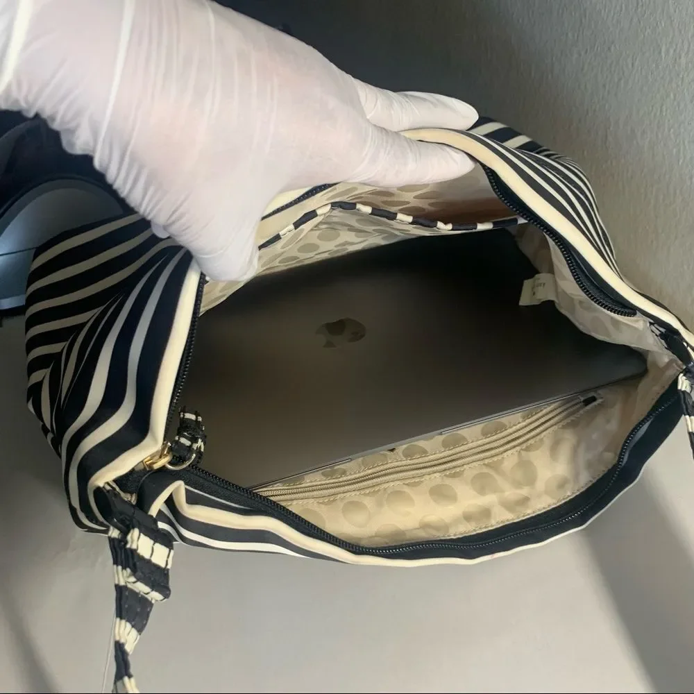Kate Spade Cammy Crossbody Flatiron Stripes Bag